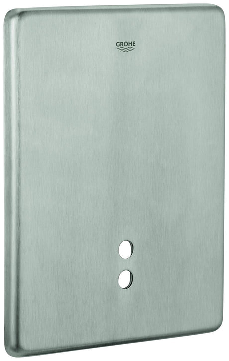 GROHE Frontplatte Tectron Skate 42191 edelstahl, 42191SD0