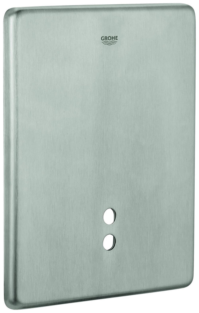 GROHE Frontplatte Tectron Skate 42191 edelstahl, 42191SD0