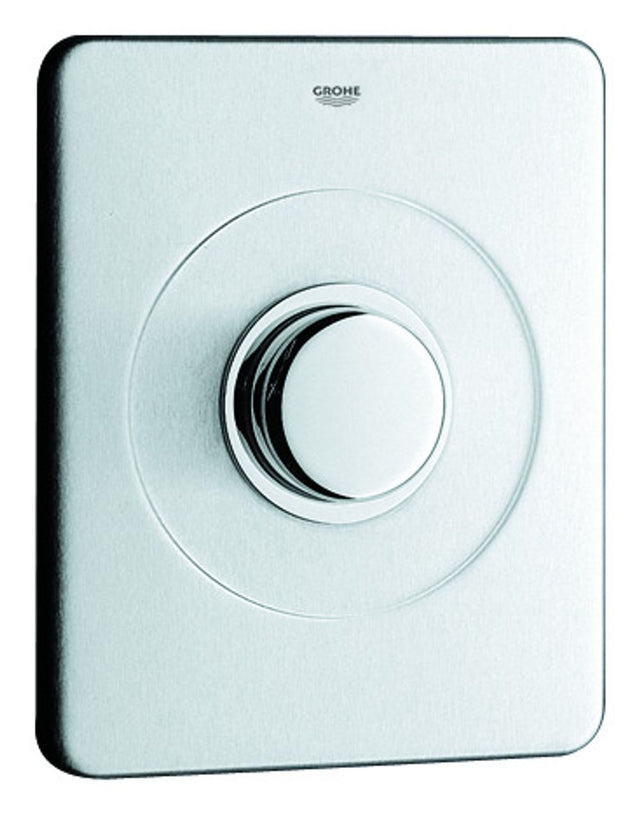 GROHE Abdeckplatte 43901 für Wandeinbauspülkasten aus Edelstahl, 43901000