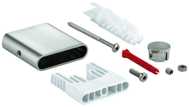 GROHE Brausestangenhalter für Rainshower SmartActive Brausest.,Metall, supersteel, 48425DC0