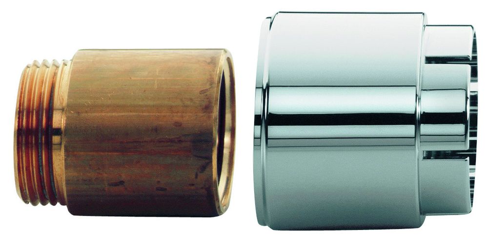 GROHE Verlängerungsset 46238 für Wandbatterie 30mm DN15 chrom, 46238000