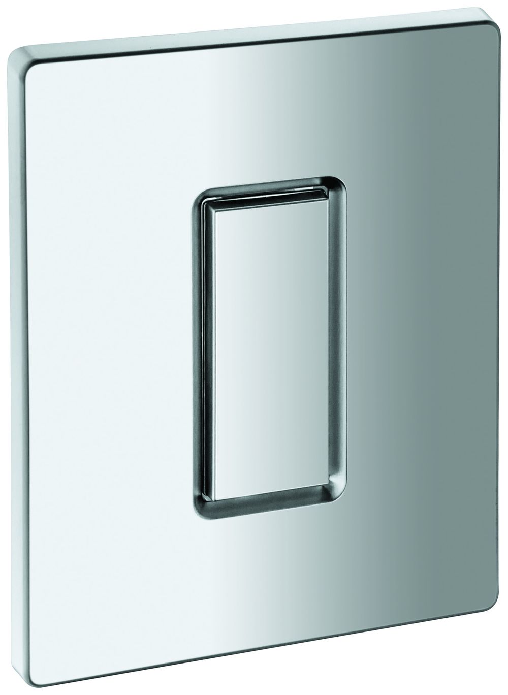 GROHE Abdeckplatte 42377 mit Drucktaste mattchrom, 42377P00