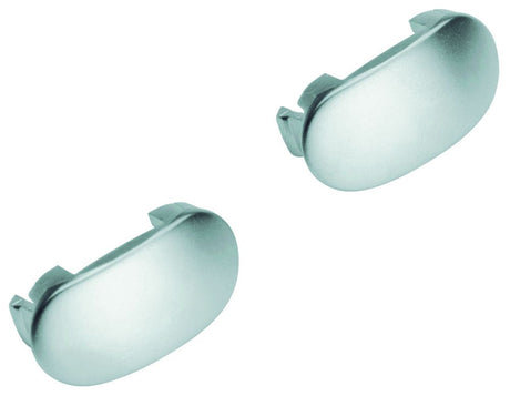GROHE Abdeckkappe 02490 für Griff 2 Stück mattchrom, 02490P0M