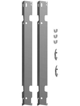 Kermi Wandkonsolen-Set lang, BH 400mm, galvanisch verzinkt, ZB02590010