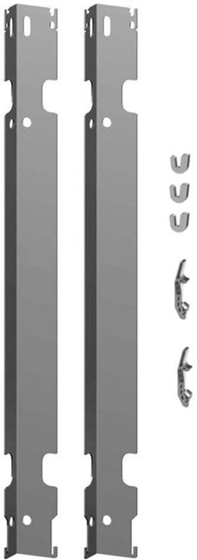 Kermi Wandkonsolen-Set lang für Verteo, BH 2400 mm, weiß, ZB02610005