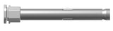 Kermi Bohrkonsole lose, d:18mm, L=130mm, 10 Stück im Satz, ZB02780002