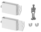 Kermi Trägerset f. Standkonsolenf. 60x10, Typ 12-33, weiß, für Flachheizkörper, ZB03090001