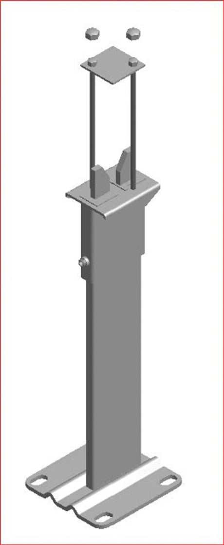 Kermi Standkonsole AK3, Konvektor,, H = 300mm, RAL9016 SG, ZB03620001