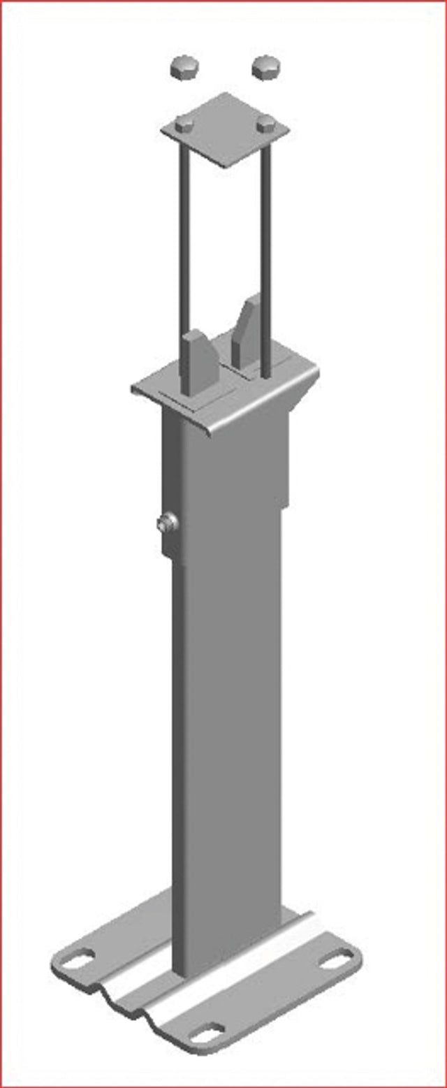 Kermi Standkonsole AK3, Konvektor,, H = 300mm, RAL9016 SG, ZB03620001