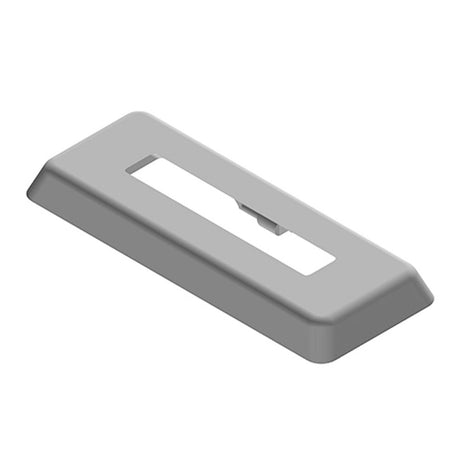 Kermi Abdeckblende für Standkonsolenfuß, Fertigbodenmontage, weiß, 60x10 mm, ZB03740001