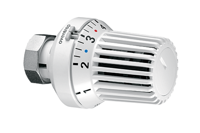 OVENTROP Thermostat Uni XH M 30 x 1,5, 7-28 C, * 1-5, Flüssig-Fühler, weiß, 1011364