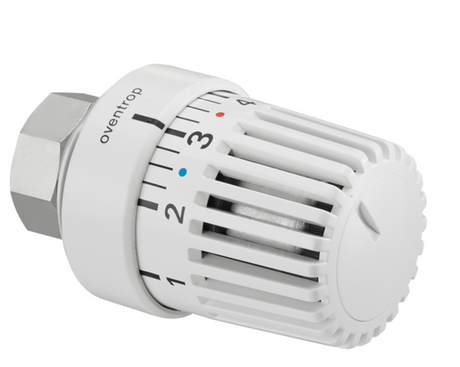 OVENTROP Thermostat Uni L M 30 x 1,0, 7-28 C, 0 * 1-5, Flüssig-Fühler, weiß, 1011401