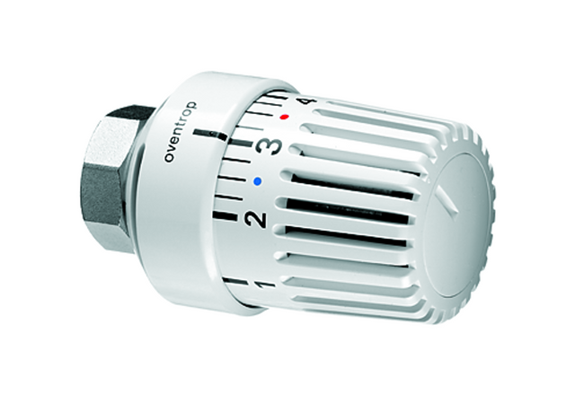 OVENTROP Thermostat Uni LH M 30 x 1,5, 7-28 C, 0 * 1-5, Flüssig-Fühler, weiß, 1011465