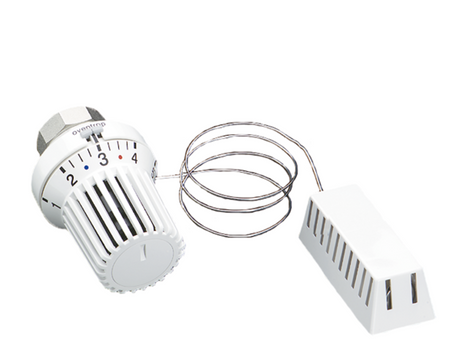 OVENTROP Thermostat Uni XH M 30 x 1,5, 7-28 C, 0 * 1-5, Fernfühler 2 m, weiß, 1011565