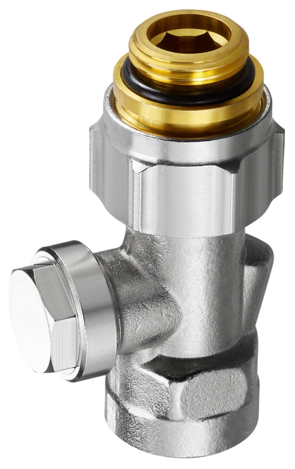 OVENTROP Absperrverschraubung Combi 3 G 1/2 AG x G 3/4 AG, 1016177