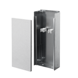 OVENTROP Montagekanal für Unibox Höhe,Breite,Tiefe 350x130x57mm, aus verzinktem Stahlblech, 1022652
