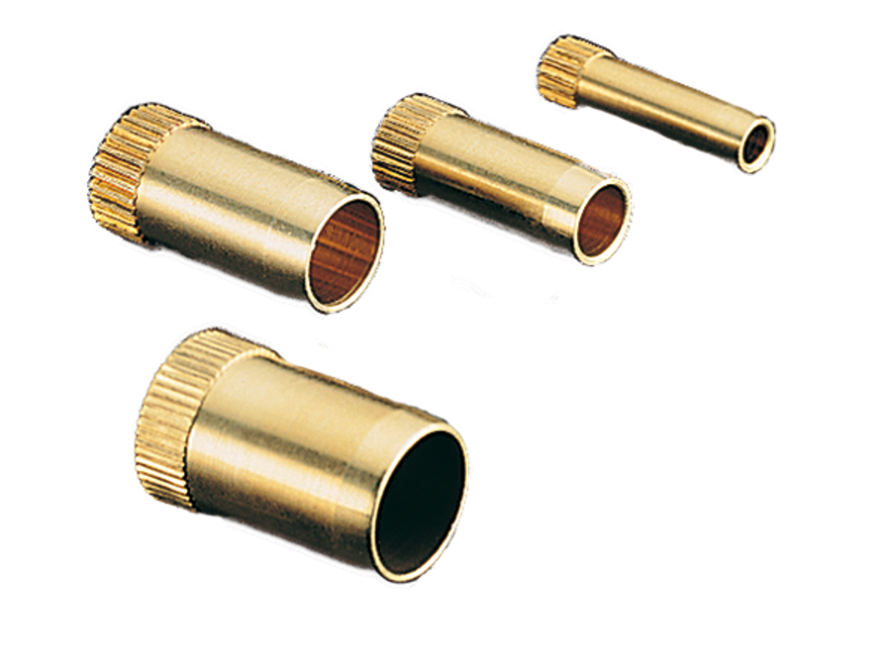 OVENTROP Messing-Stützhülse für weiche Rohre 10 mm mit Wandstärke = 1 mm, 1029651