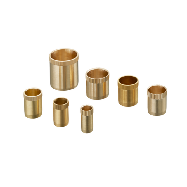 OVENTROP Messing-Stützhülse für weiche Rohre 12 mm mit Wandstärke = 1 mm, 1029652