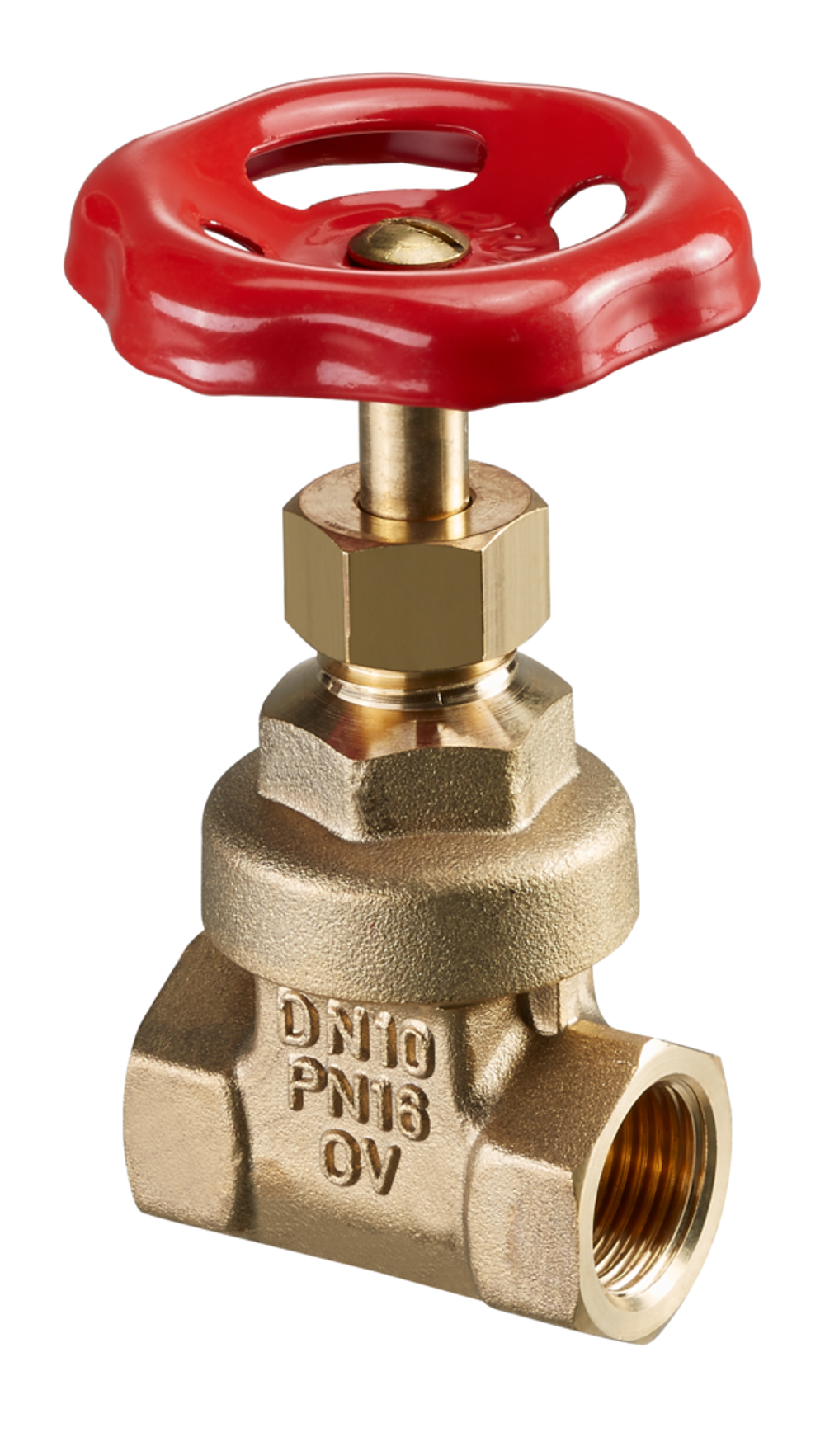 OVENTROP Schieber Hygate ATB mit Innengewinde PN 25 DN 25, G 1, Messing, 1040008