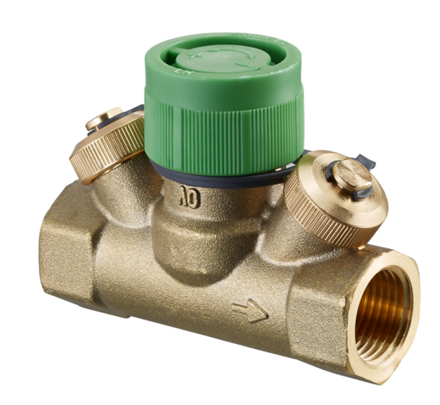 OVENTROP Regelventil mit hohem Durchfluss Hycocon HTZ PN 16, DN 15, Innengewinde, Kvs: 1.7, 1068564