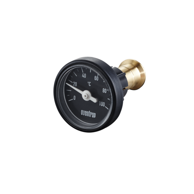 OVENTROP Thermometer Umrüstsatz anthrazit, für Kugelhähne Optibal Art.-Nr. 10757.., 10771.., 10773.. und 10778.., DN 32 bis DN 50, 1077183