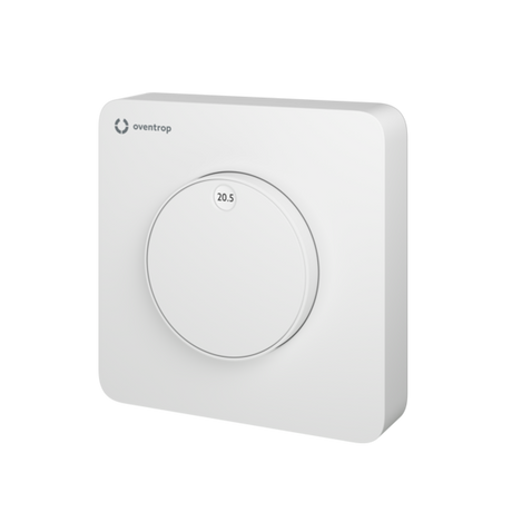 OVENTROP ClimaCon F 90 Raumthermostat für Zweileiteranwendungen nur Heizen/nur Kühlen, Slave 230 V AC, 1155009
