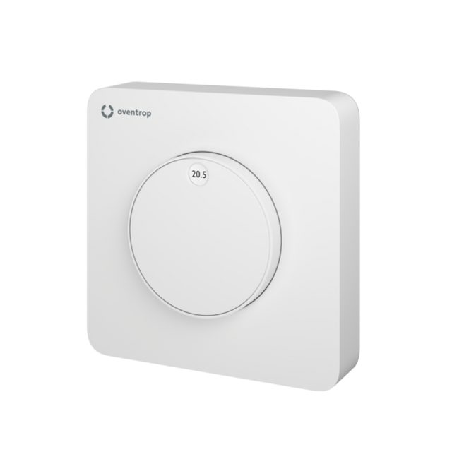 OVENTROP ClimaCon F 90 Raumthermostat für Zweileiteranwendungen nur Heizen/nur Kühlen, Slave 230 V AC, 1155009