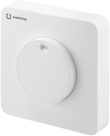 OVENTROP ClimaCon F 100 Raumthermostat für Zweileiteranwendungen Heizen oder Kühlen, Slave 24 V AC, 1155510