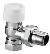 OVENTROP Thermostatventil CV 9 Eck DN 15, Rp 1/2 x R 1/2, PN 10, verchromt, 1162054