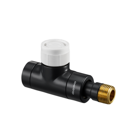OVENTROP Thermostatventil E Durchgang DN 15, Rp 1/2 x R 1/2, PN 10, anthrazit, 1163132