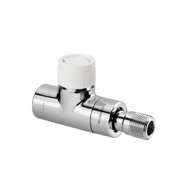 OVENTROP Thermostatventil E Durchgang DN 15, Rp 1/2 x R 1/2, PN 10, verchromt, 1163152