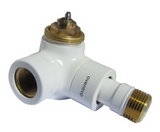 OVENTROP Thermostatventil E Winkeleck links DN 15, Rp 1/2 x R 1/2, PN 10, weiß pulverbeschichtet, 1163462