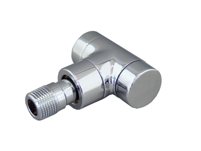 OVENTROP Rücklaufverschraubung Combi E Eck DN 15, PN 10, verchromt, 1166052