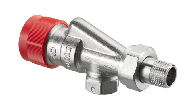 OVENTROP Thermostatventil AF Vorlaufaxial DN 10, Rp 3/8 x R 3/8, PN 10, 1180903