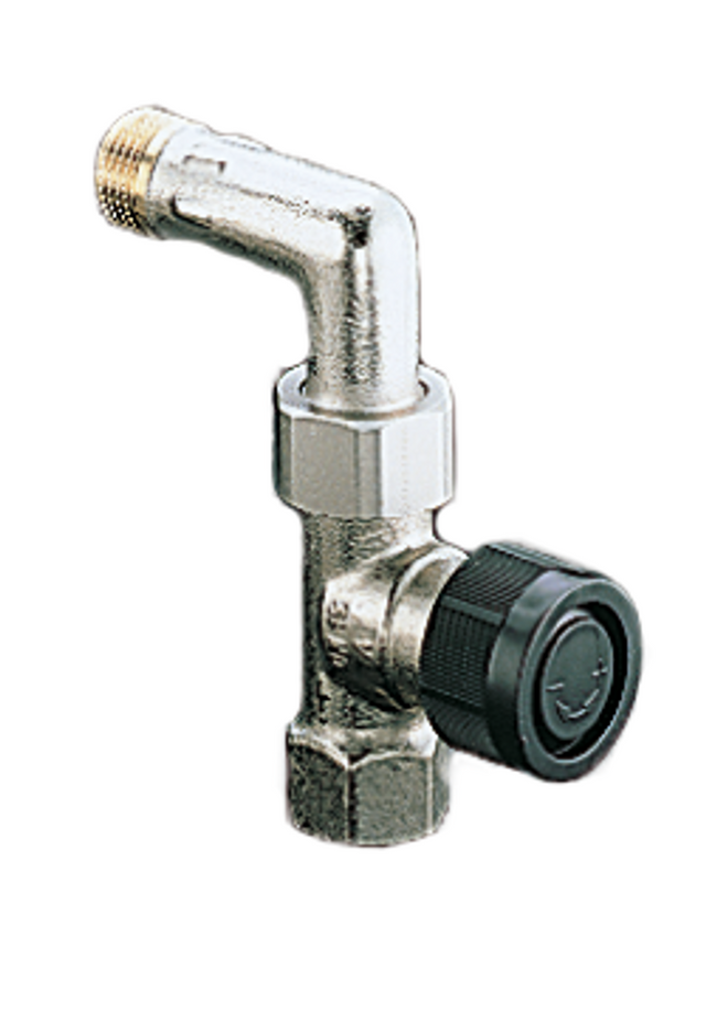 OVENTROP Thermostatventil A Durchgang mit Bogen DN 15, PN 10, 1181304