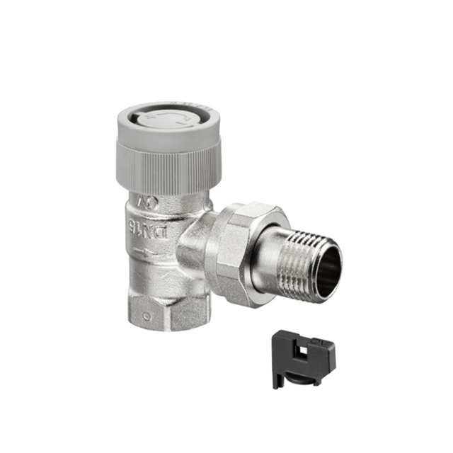 OVENTROP Thermostatventil AQH Eck DN 15, Rp 1/2 x R 1/2, PN 10, Durchflussbereich 35 - 420 l/h, 1183094