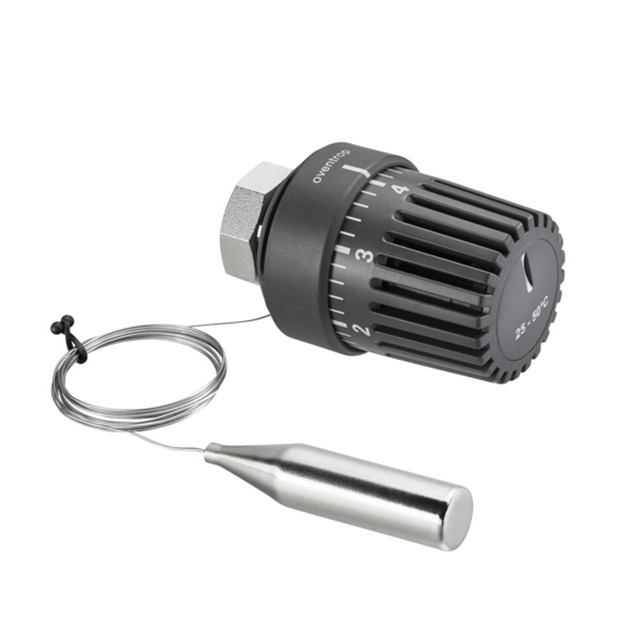 OVENTROP Thermostatischer Temperaturregler für Regudis W-HTE Vorlauftemperaturregelmodul, mit Anlegefühler, 25-50 C, 1344582