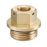 OVENTROP Stopfen für Regudis W-HTF, für Temperaturfühler, G 1/2 AG x M 10 x 1,0 IG, D 5,6, 1349051