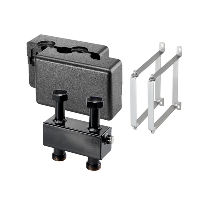 OVENTROP Hydraulische Weiche MonoFixx für Regumat DN 25 mit Wärmedämmung, für 1 Heizkreis, Stahl, 1351589