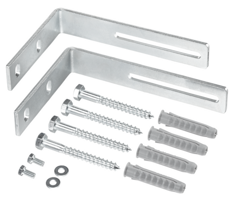 OVENTROP Wandhalterung für Verteilerbalken für Regumat DN 25, Rotguss/Grauguss, 1351592