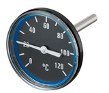 OVENTROP Thermometer für Regumat-130 DN 25 und Regumat DN 32/40/50, blau, 1355093