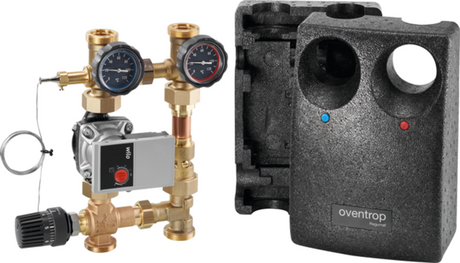OVENTROP Feststoffkesselstation Regumat RTA-130 TOP DN 25, Wilo PARA 25-130/6-43/SC-3, 1354783