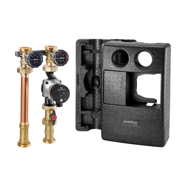 OVENTROP Ungemischte Heizkreisstation Regumat S-180 DN 32, Grundfos ALPHA 2.1 32-60, 1355076