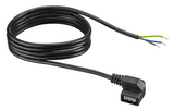 OVENTROP Netzanschlusskabel für Wilo-Yonos PARA, Wilo PARA BZ Z und Grundfos UPML, mit Winkelstecker, 1358171