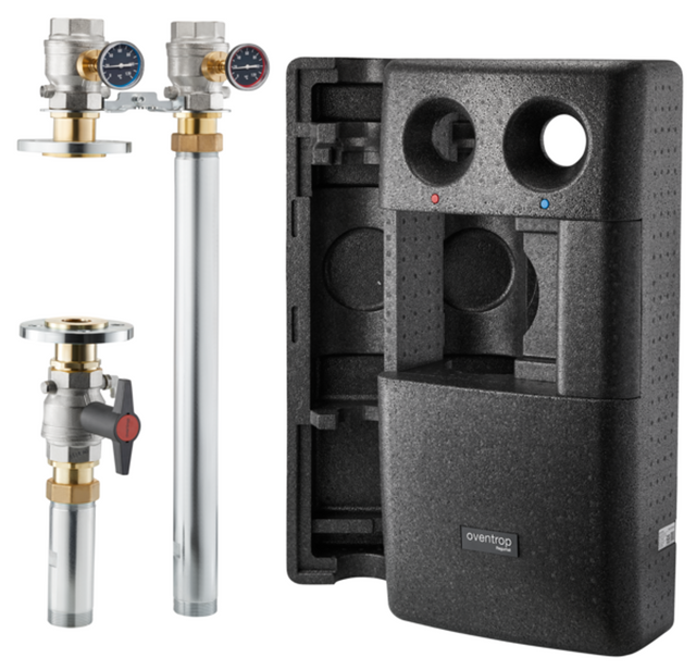 OVENTROP Ungemischte Heizkreisstation Regumat S-220 DN 40, ohne Pumpe, 1358240