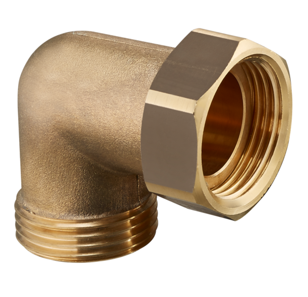 OVENTROP Anschlusswinkel für Kessel- und Speicherverrohrung G 1 AG x G 1 ÜM, 37 x 35 mm, 1359062