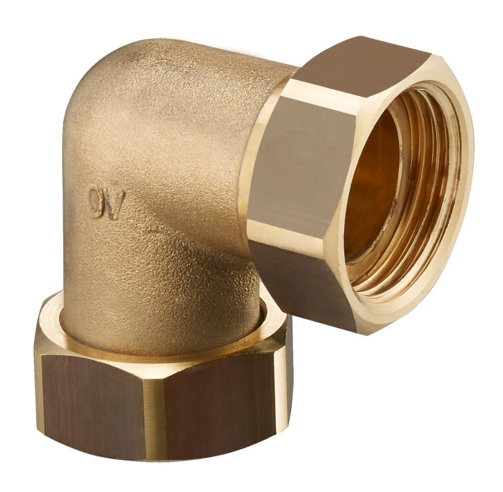 OVENTROP Anschlusswinkel für Kessel- und Speichrerverrohrung G 1 ÜM x G 1 ÜM, 37 x 35 mm, 1359063