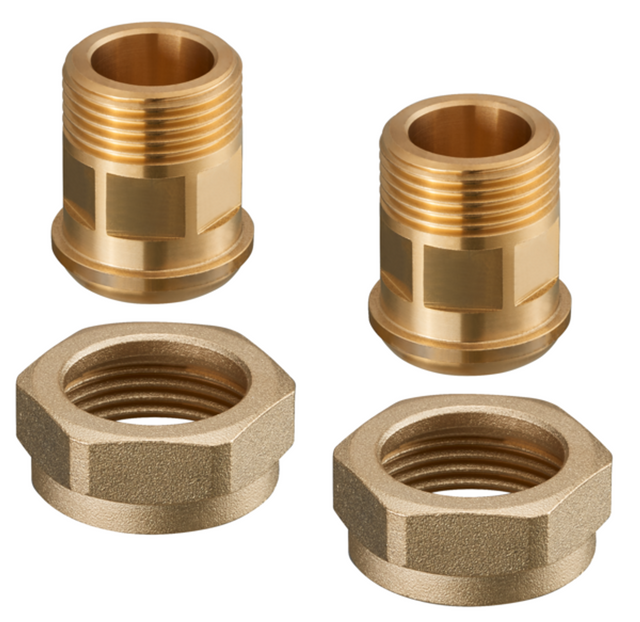 OVENTROP Anschluss-Set für Regusol DN 25 ÜM G 1 und Tülle G 3/4 AG, 1369085