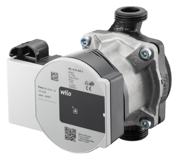 OVENTROP Pumpe Wilo PARA 15-130/8-75/LIN-9 für Regumaq X-25/X-45 Primärkreis, 1381166