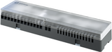 OVENTROP Anschlussleiste FloorCon F 200 mit adaptivem hydraulischen Abgleich für Flächenheizung ohne Kanalzuordnung, Anschluss von bis zu 8 Raumthermostaten / 12 Stellantrieben, 230 V, 1400984